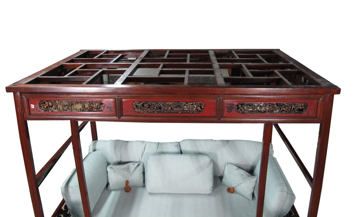 Antique Chinese Wedding Canopy Bed