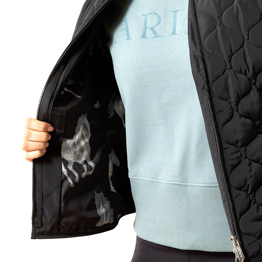 Ariat Womens Ashley 2.0 Insulated Vest – Lightweight Warmth, Tailored Fit, Weather-Resistant