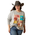 Ariat Women's Cattle Call Oversized Long Sleeve Shirt