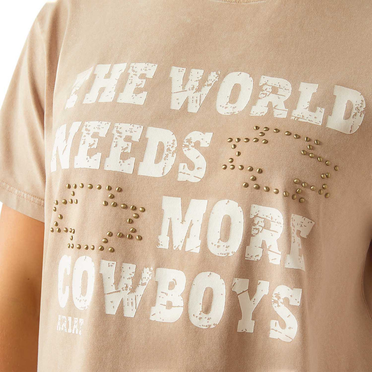 Ariat Womens "More Cowboys" Shirt