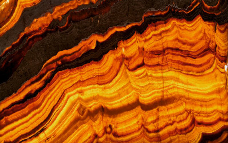 Arizona Wave Bookmatching Onyx Slabs Polished - Full Truckload