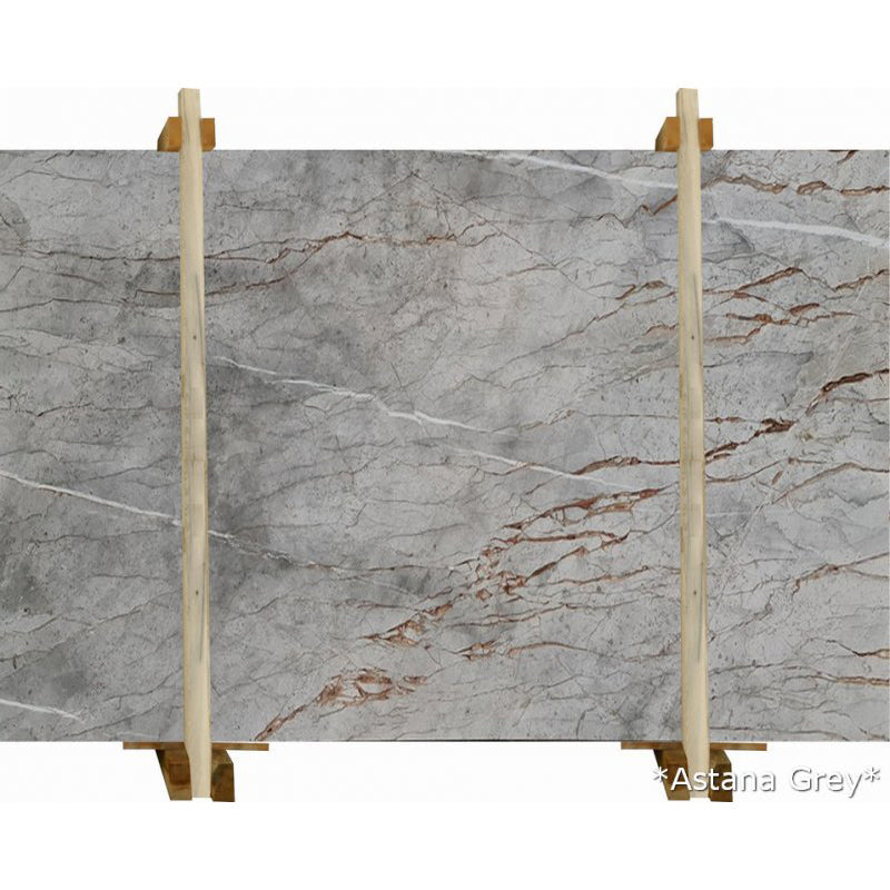 Astana Gray Marble Slabs Polished - Full Truckload