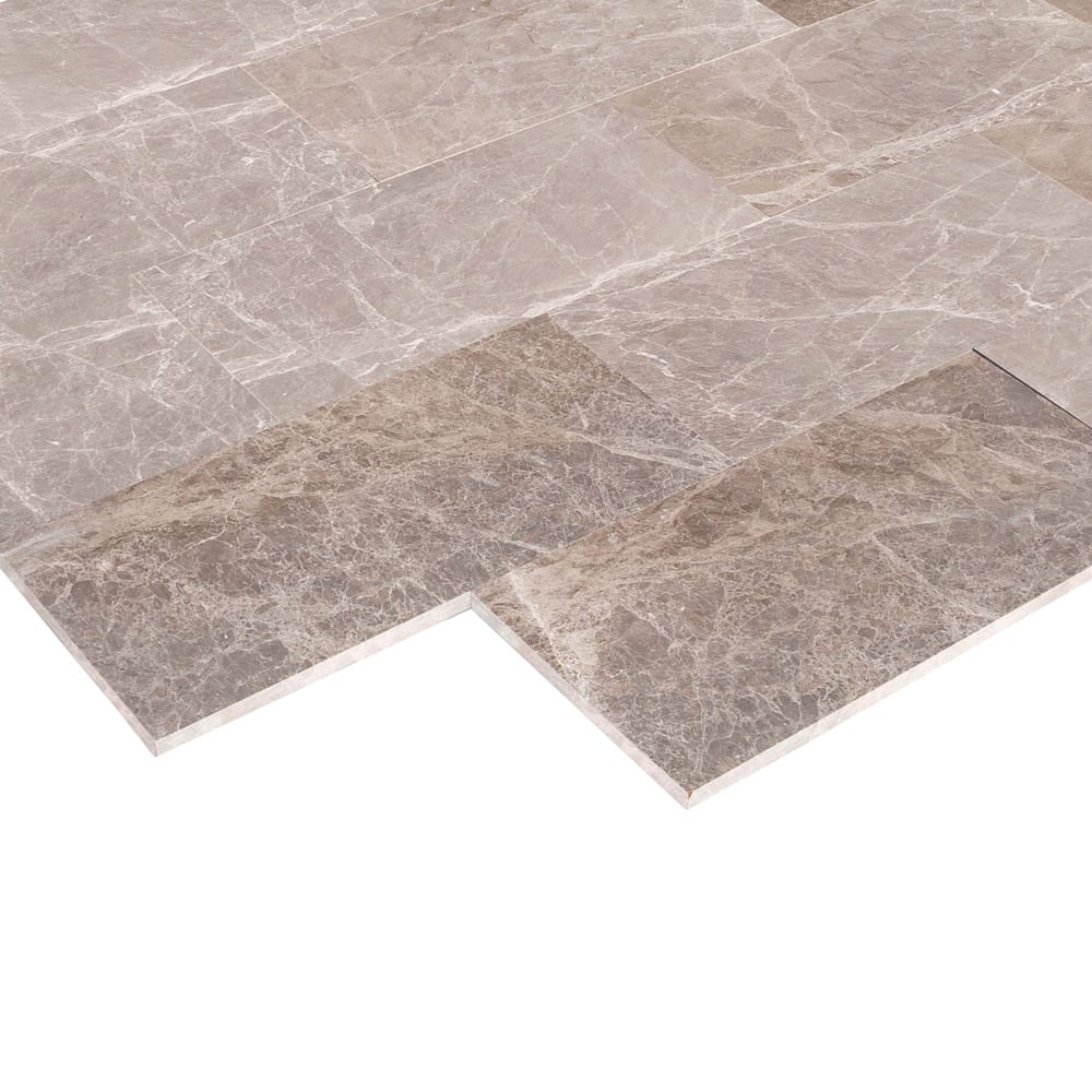 Atlantic Grey Marble Floor and Wall Tile Polished - Livfloors Collection