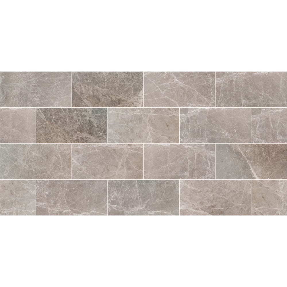 Atlantic Grey Marble Floor and Wall Tile Polished - Livfloors Collection