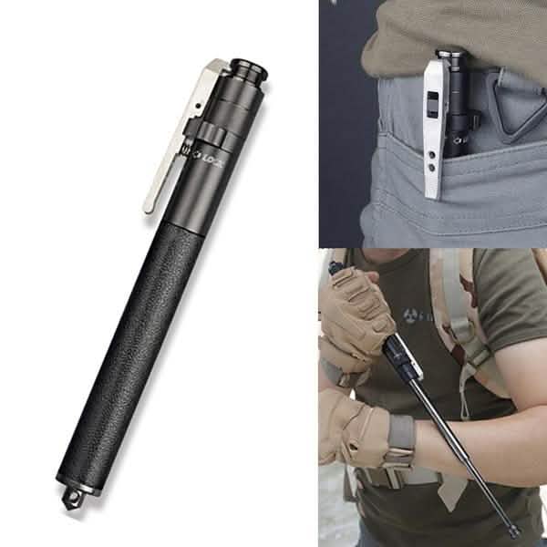 Automatic Spring Crowbar Car Self-defense Weapon