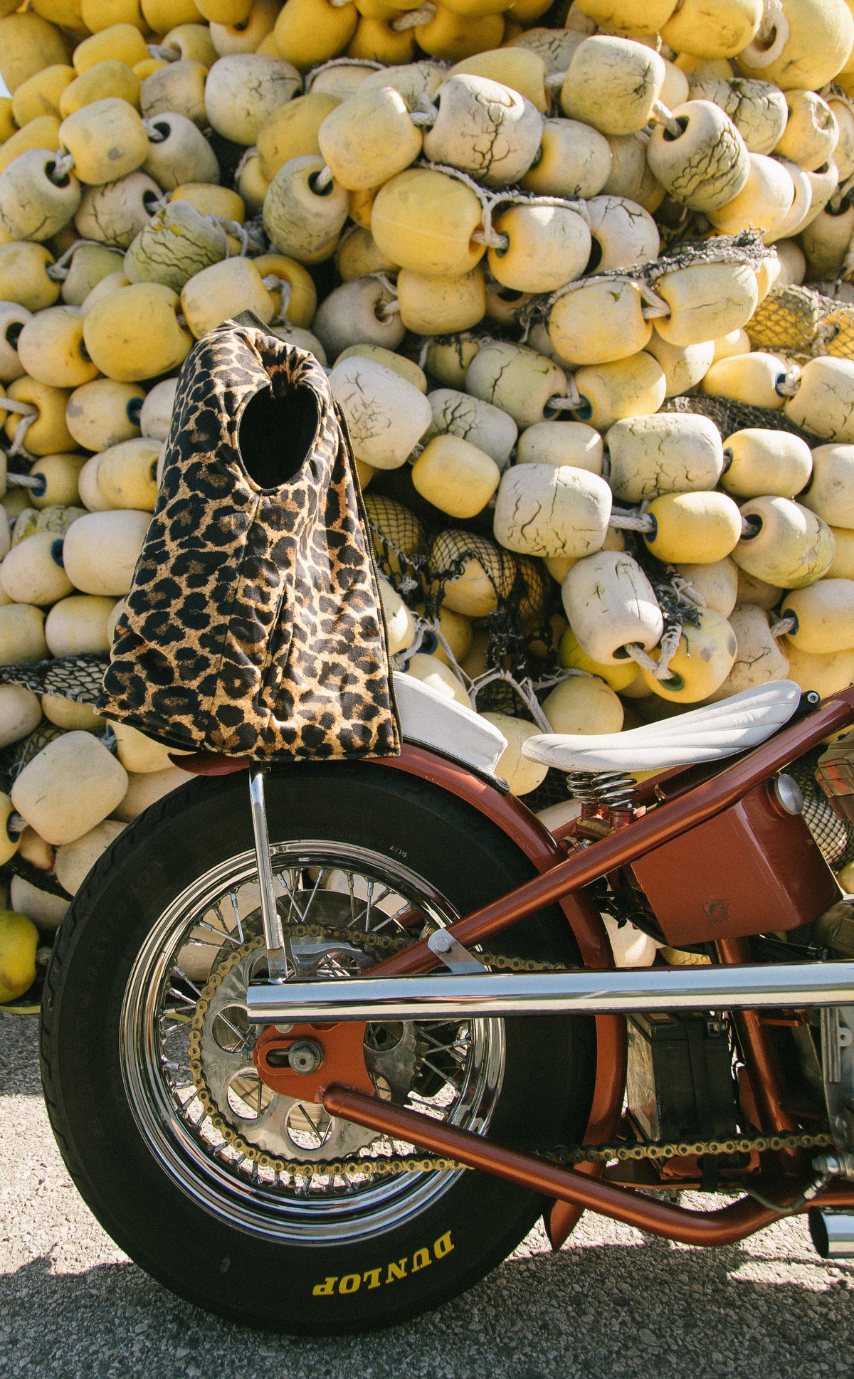 Leopard Motorcycle Vest