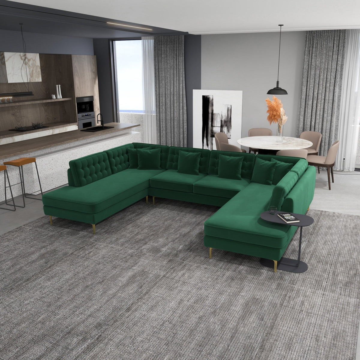 Brooke - Sectional Sofa