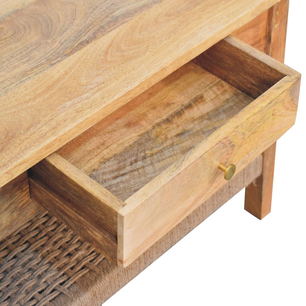 Rope 1 Drawer Table