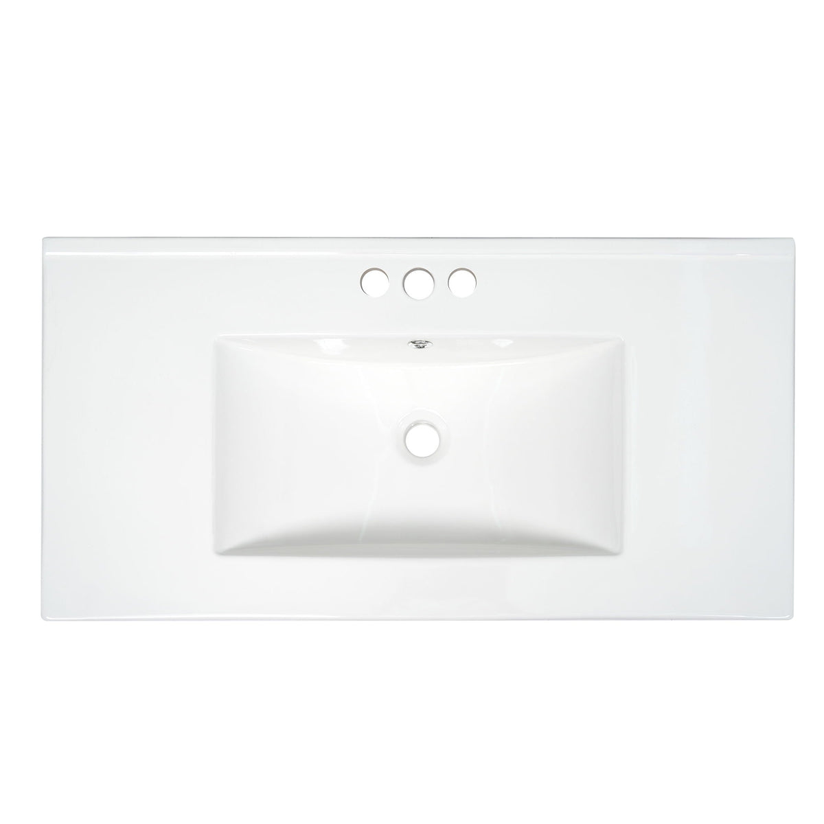 Shaker Free Standing Bathroom Vanity Cabinet & Sink, Soft Close Drawers, Soft Close Doors
