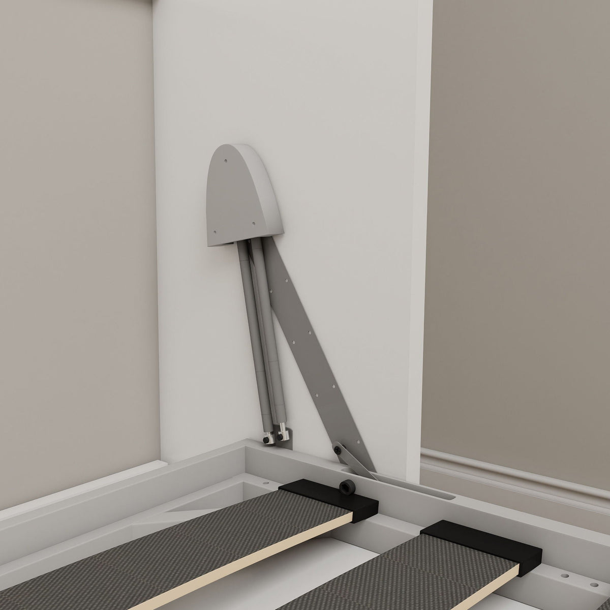 Folding Vertical Murphy Wall Bed