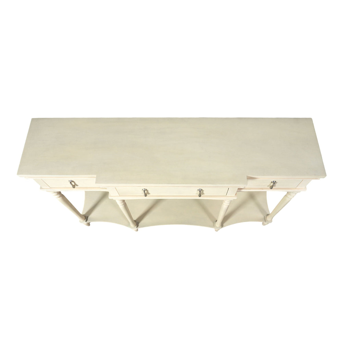 Retro Console Table With 3 Soft Close Drawers