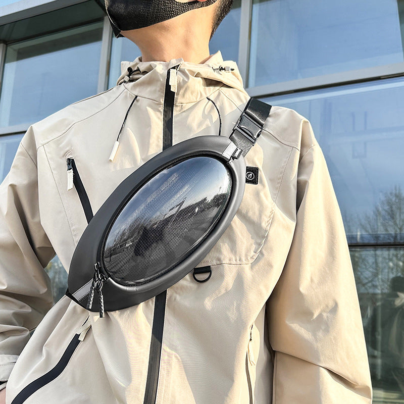 Casual Travel Fashion Personality Men's Chest Bag