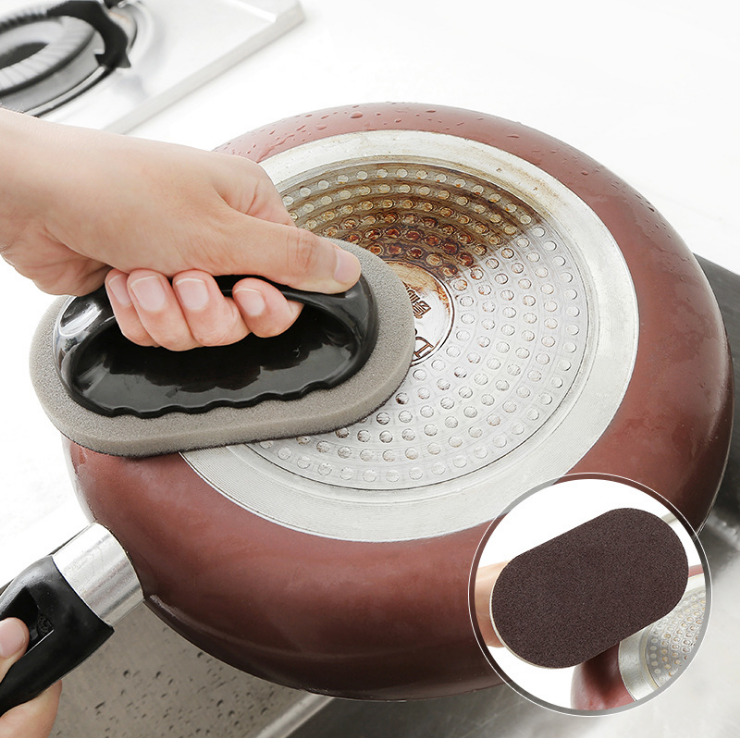 Nano Emery Cleaning Scrub Pad & Brush Tool