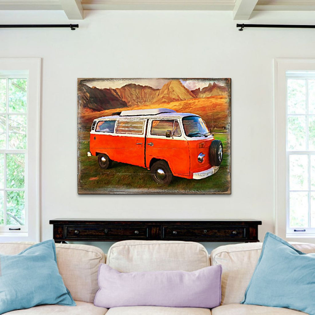 Tolliver Van Art Wooden Wall Art by Nature Wonders - Nature Wildlife Decor  - 95292B