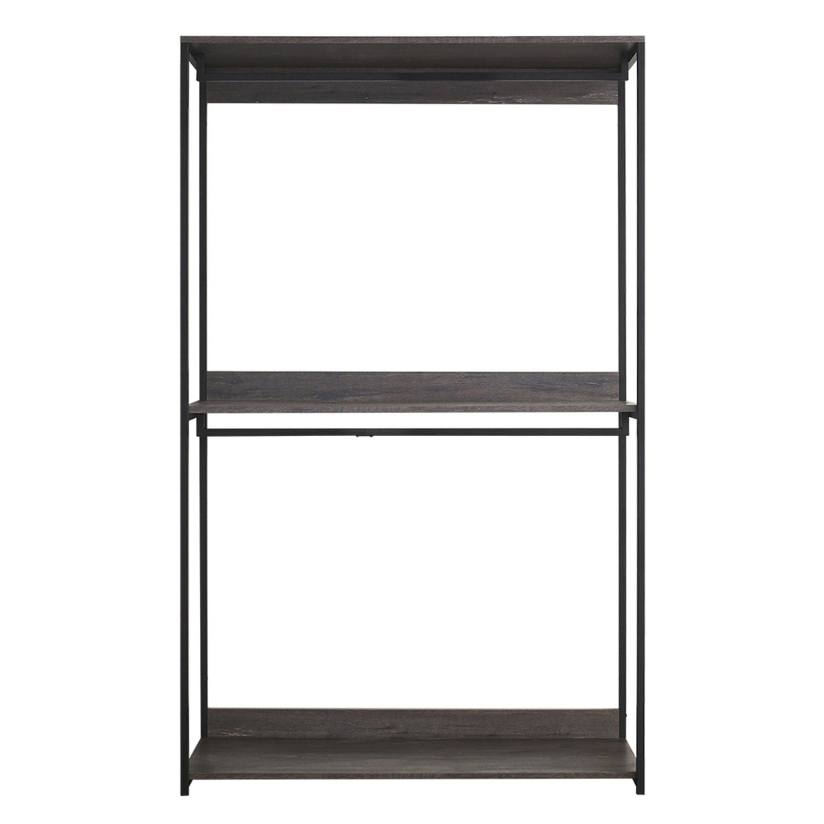 Monica - Walk-In Closet System, Modular Storage - Rustic