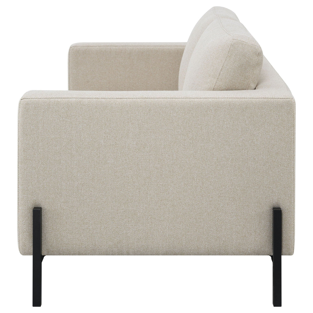 Dulcie - Loose Back Loveseat - Oatmeal