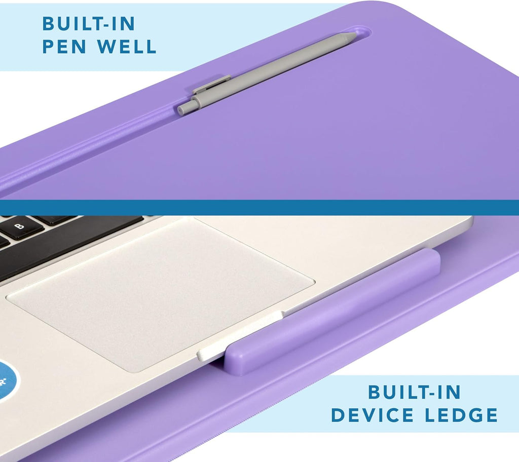 Original Lap Desk – Fits up to 17” Laptops – Purple Amethyst – Style No. 45152