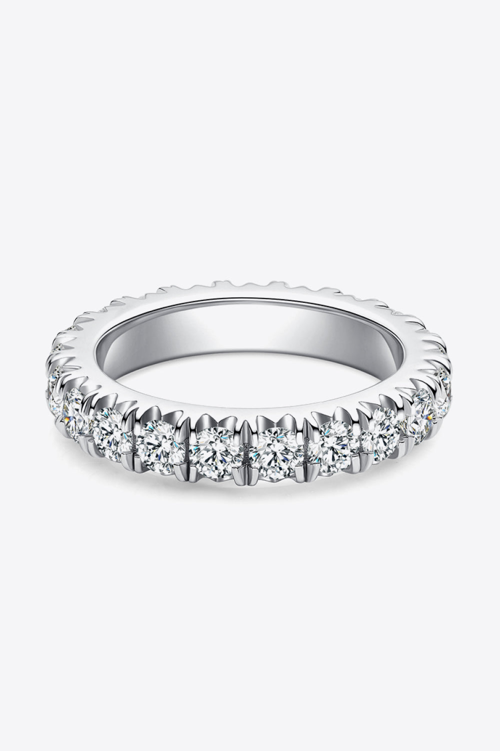 Adored 2.3 Carat Sparkala™ 925 Sterling Silver Eternity Ring