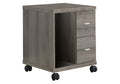 Office File Cabinet Rolling Printer Cart