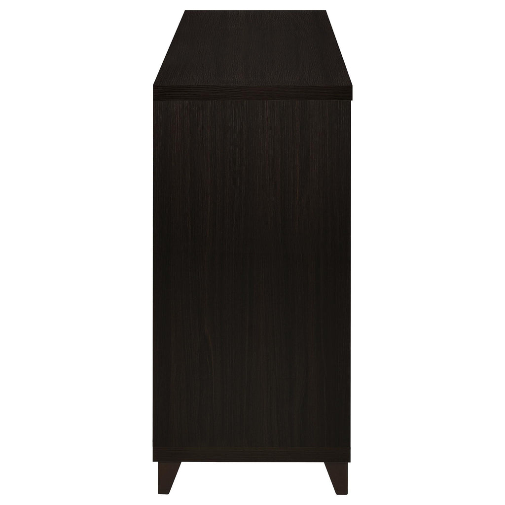 Nyler - 3 Drawer Rectangular TV Console - Cappuccino