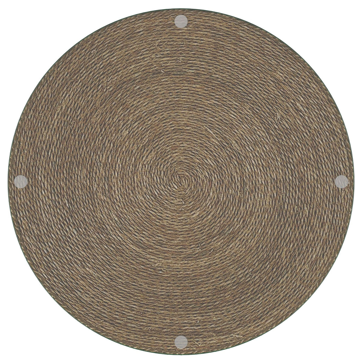 Burma - Round Side Table - Light Brown