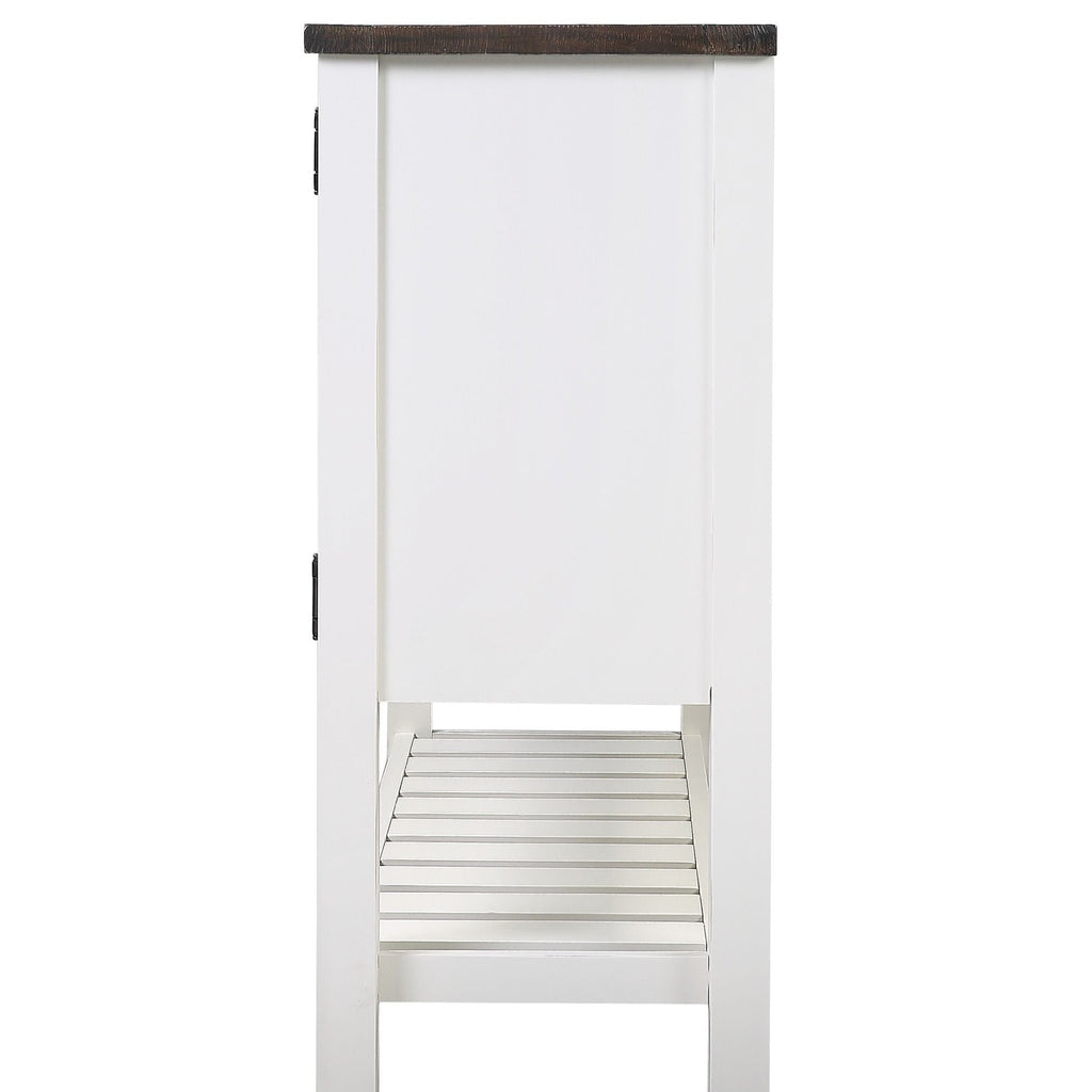 2 Drawer Server - Brown