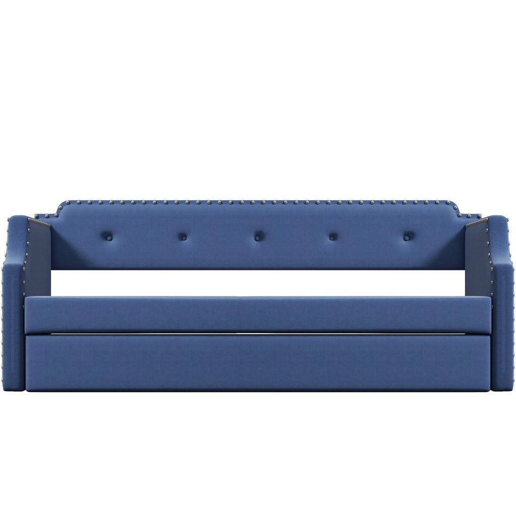 Upholstered Daybed With Trundle