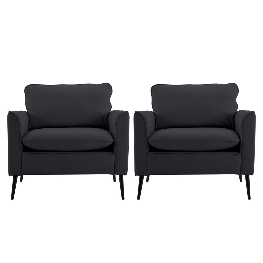 Nordic Retro Light Luxury Upholstered Sofa Chair