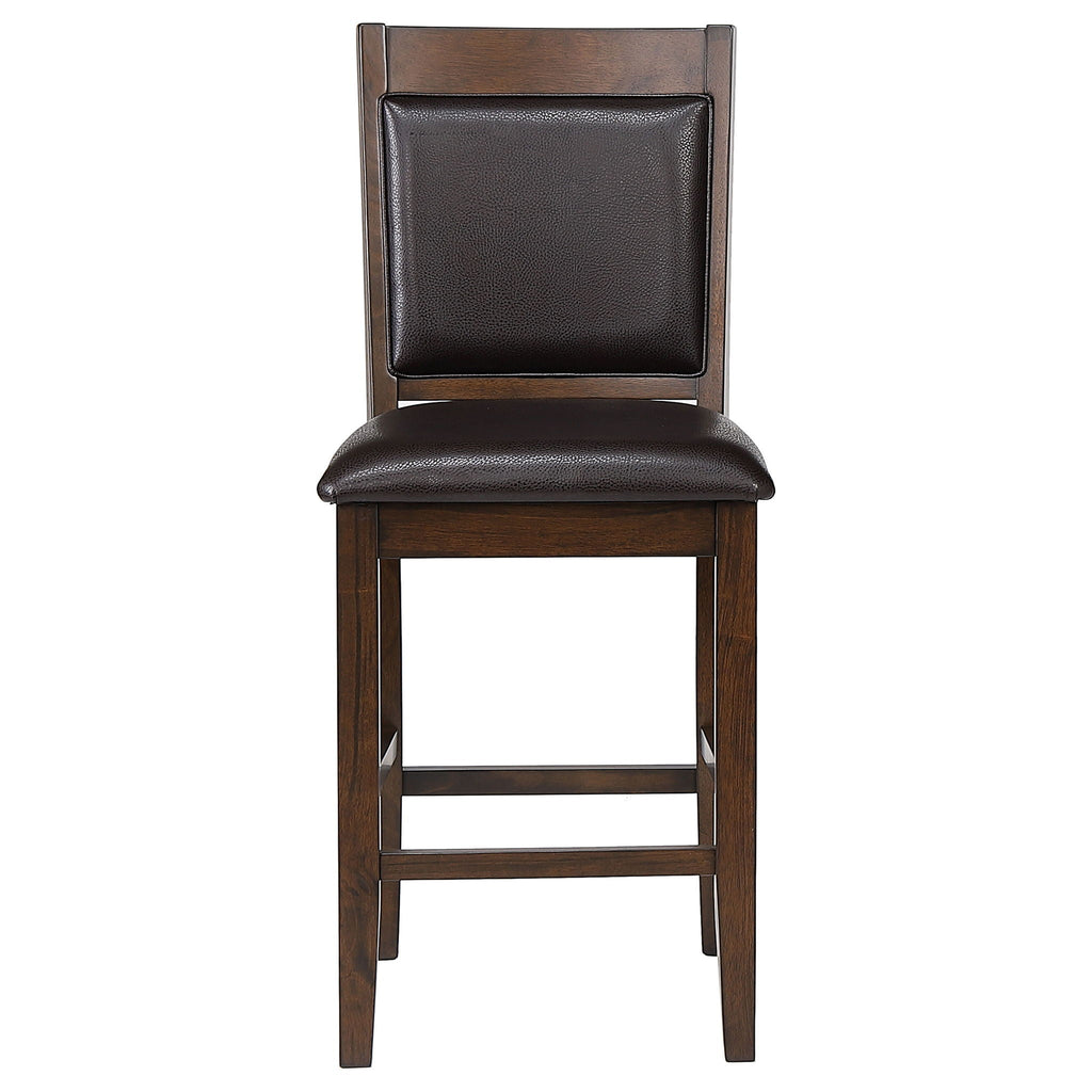 Ferrara - 5 Piece Counter Height Dining Set With Chairs - Walnut