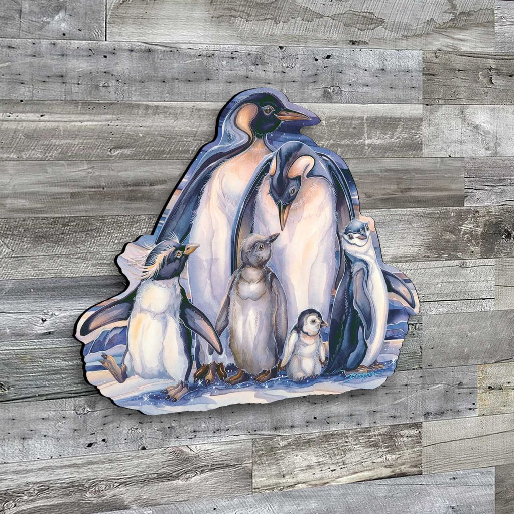 Sno Buddy Like You Wildlife Wall Art - J. Bergsma - Wildlife Holiday Decor - 8591659W-JB