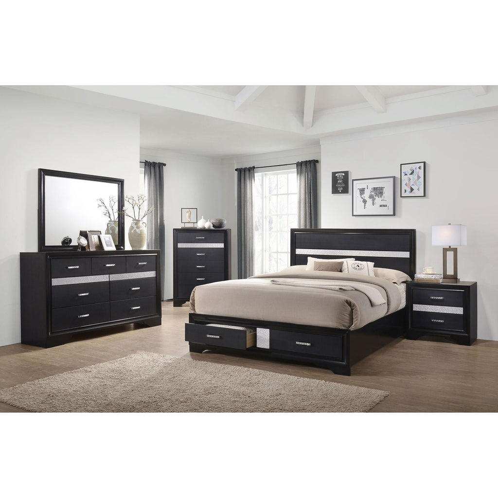 Orchid - Storage Panel Bed