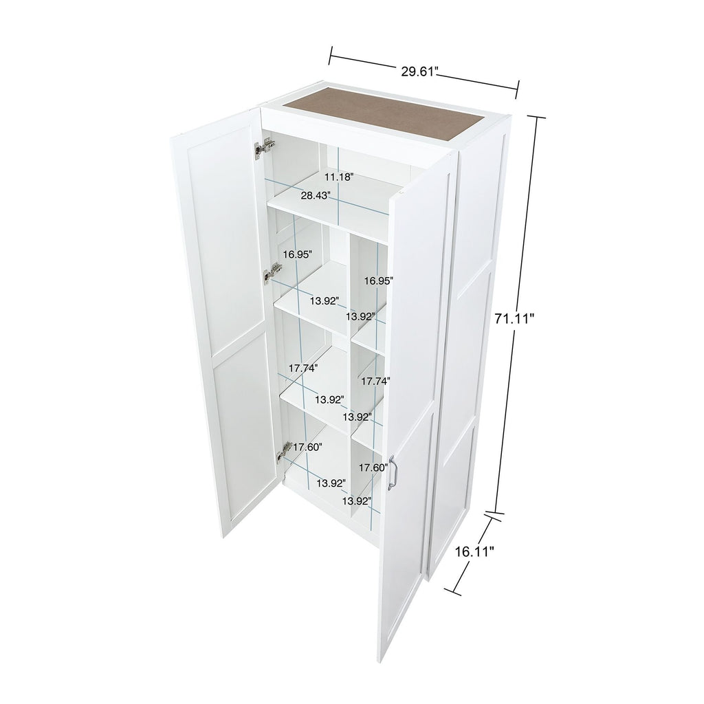 Hopkins - Storage Cabinet With 7 Shelves