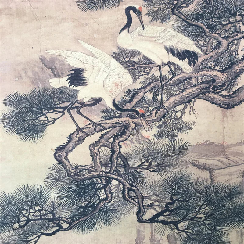 Chinese Rice Paper Scroll – Shen Quan’s “Nine Diagrams” Wall Art Slice
