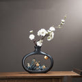 Gaoshan Chinese Scenery Vase