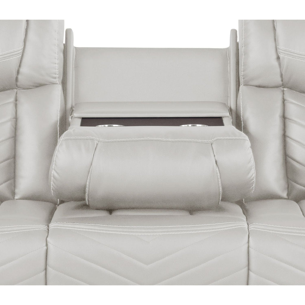 Challenger - LED Power Recliner Sofa