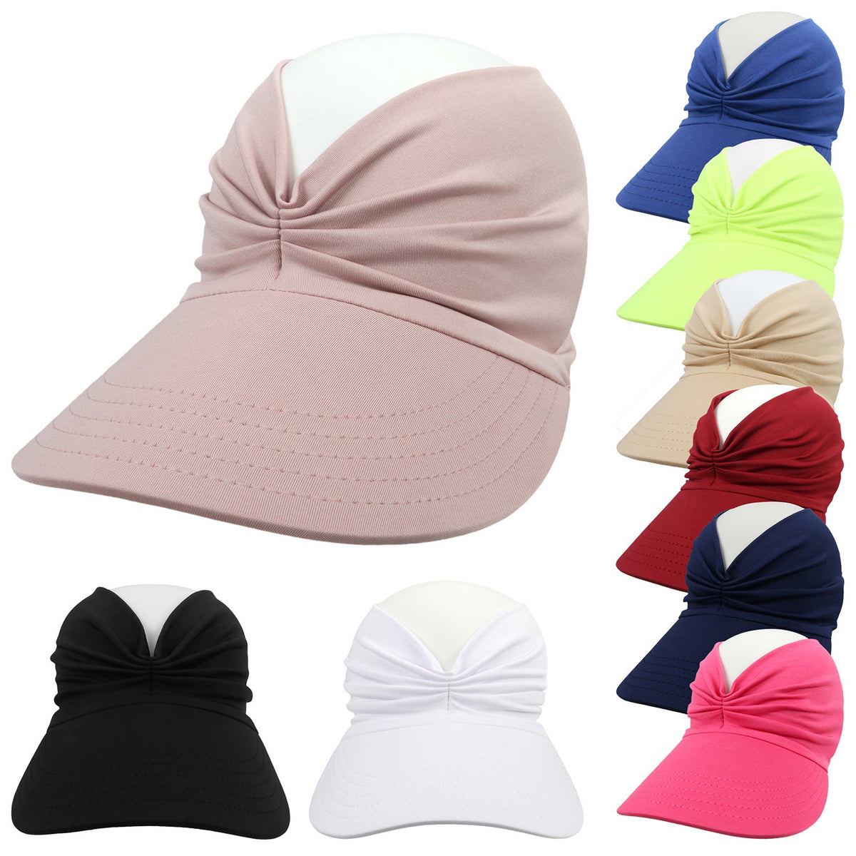 Women's Beach Sun Hat Cross-border Spring And Summer New Hat, Sun Hat For Outdoor Sports, Open Top Hat.