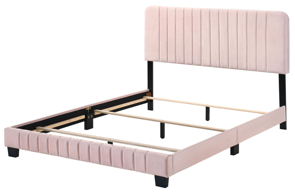 Channel Tufted Bed