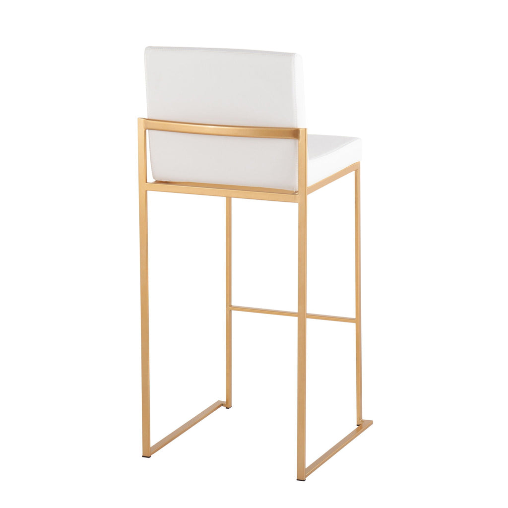 Fuji - Contemporary Design High Back Barstool