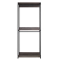 Monica - Farmhouse Industrial Wood Walk In Closet