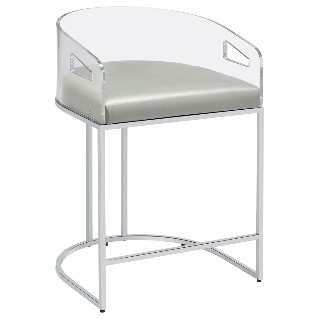 Counter Height Stools (Set of 2) - Gray