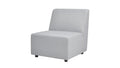 Cleo - Modular Upholstered Deep Seating Patio Armless Chair Axroma Olefin