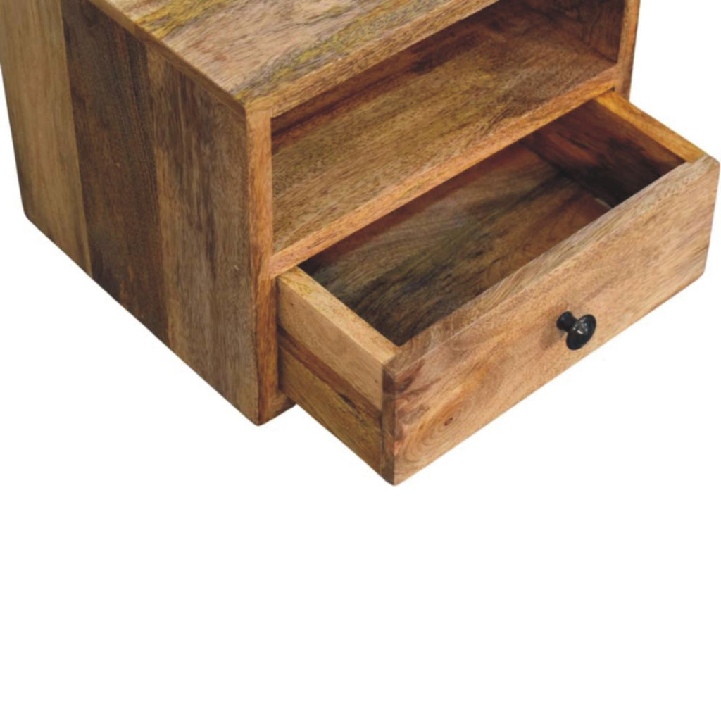 Solis - 1 Drawer Wall Mounted Nightstand