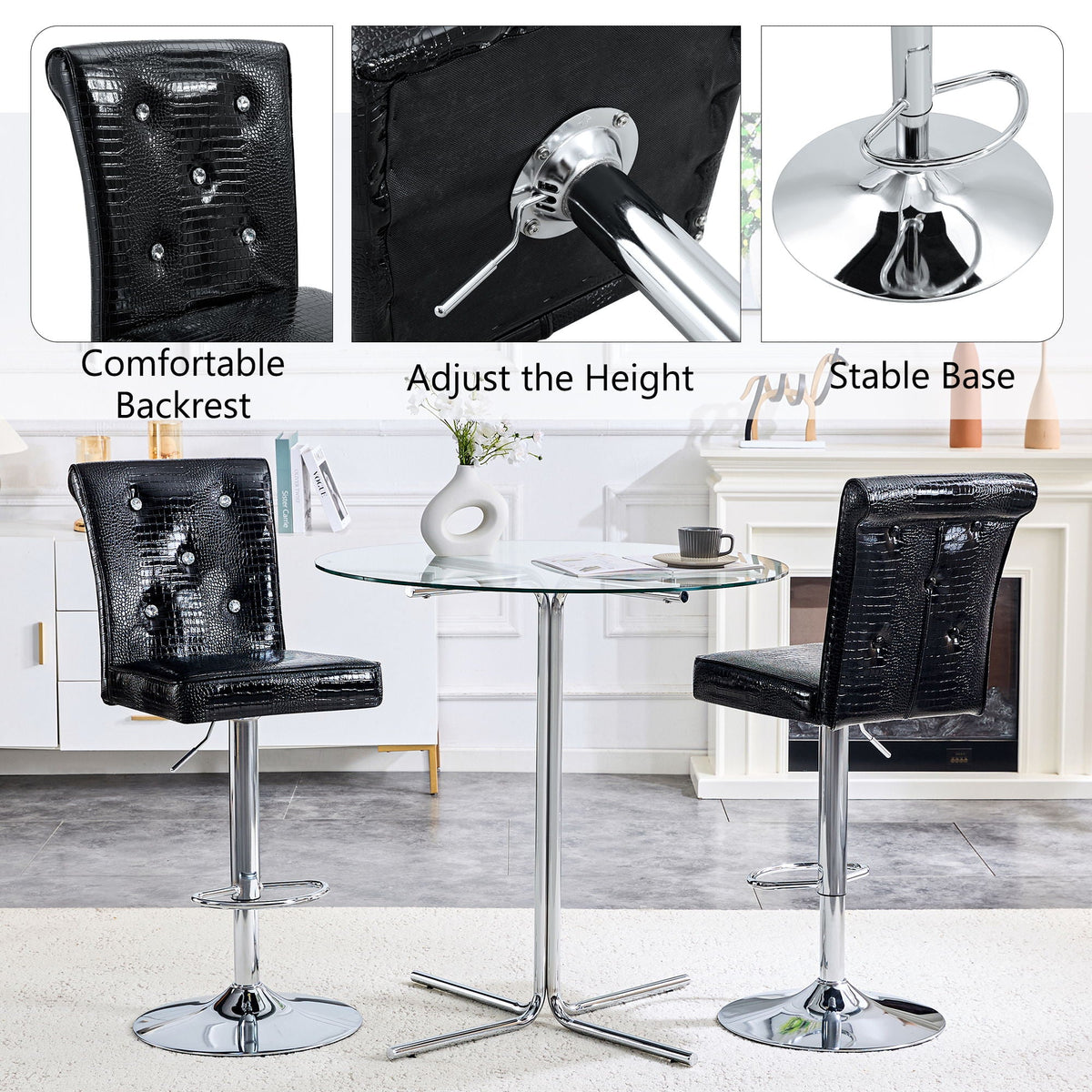 Lift Chairs For Dining Room Seating (Set of 2)