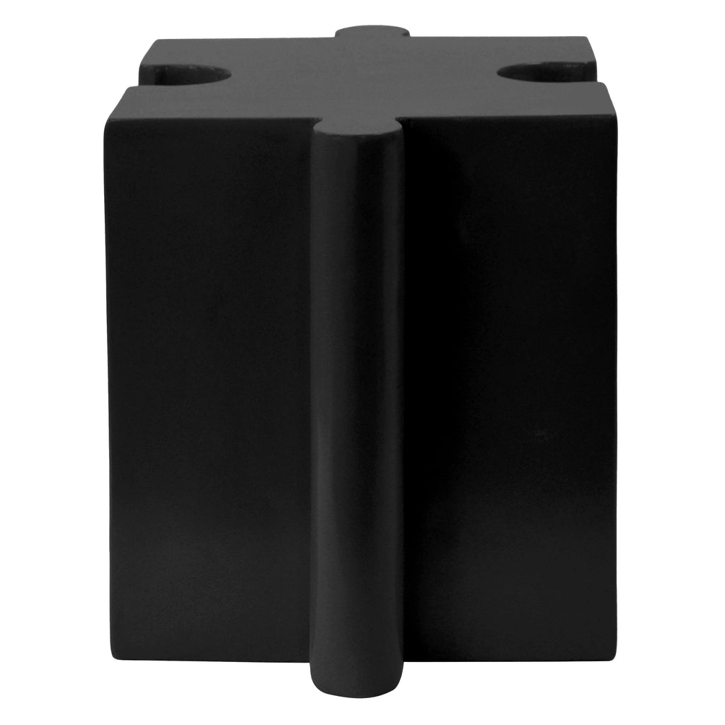 3-Piece Artistic Puzzle Table Set, Modular MGO Side Tables
