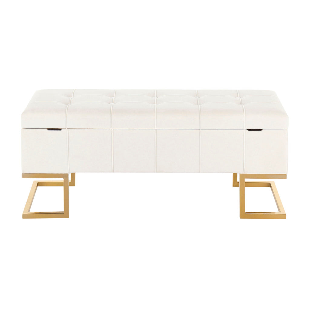 Midas - Contemporary / Glam Storage Bench