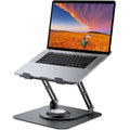 Laptop Stand for Desk, Foldable & Portable Computer Stand 360° Rotating, for 10-16" Laptops