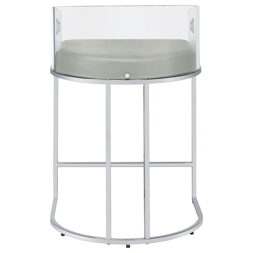 Counter Height Stools (Set of 2) - Gray