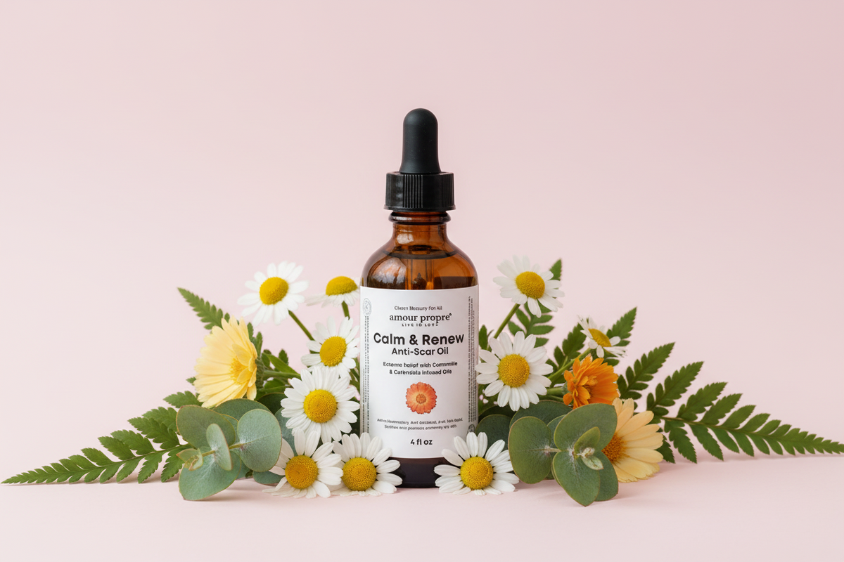 Calm & Renew Anti-Scar Oil - Eczema Relief Oil