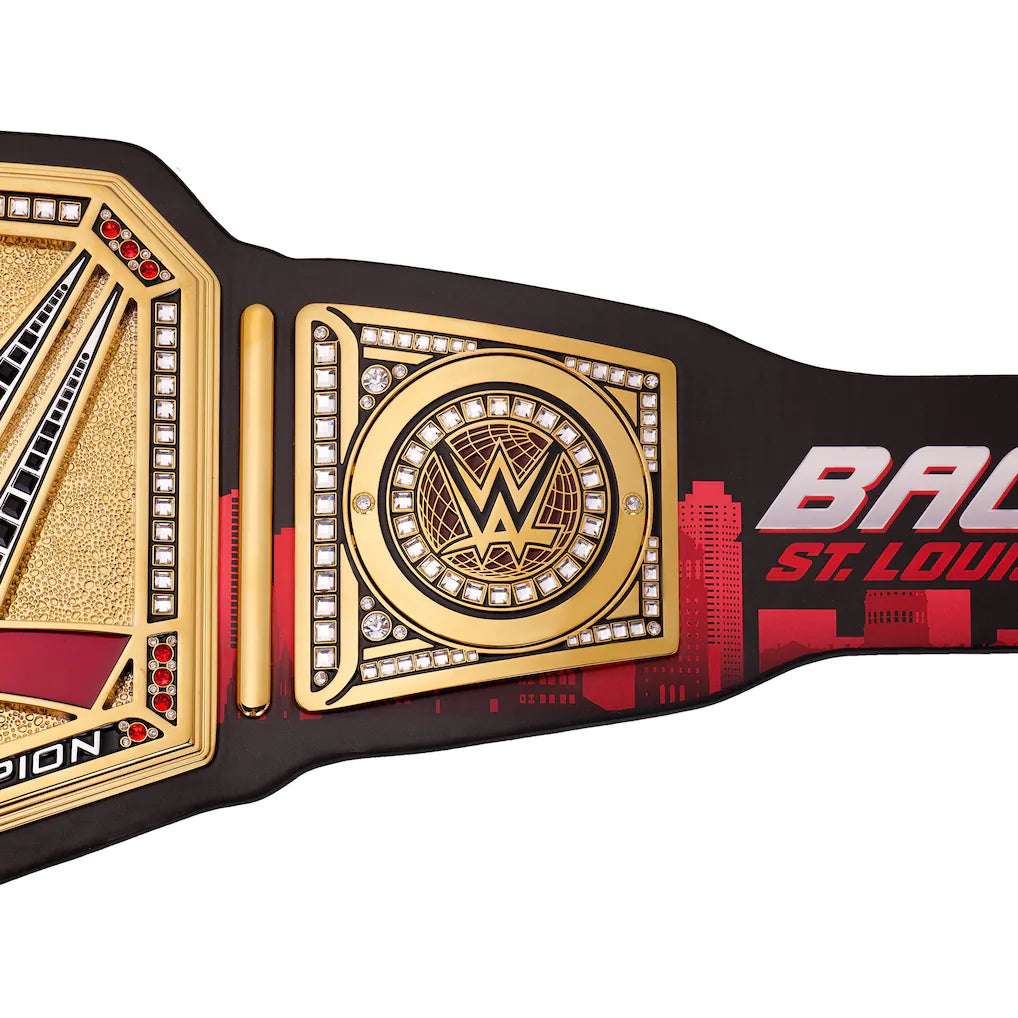 Backlash 2025 St. Louis Undisputed Championship Title Belt