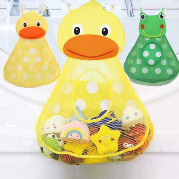 Bath Toy Organizer Net Bathtub Shower Bag